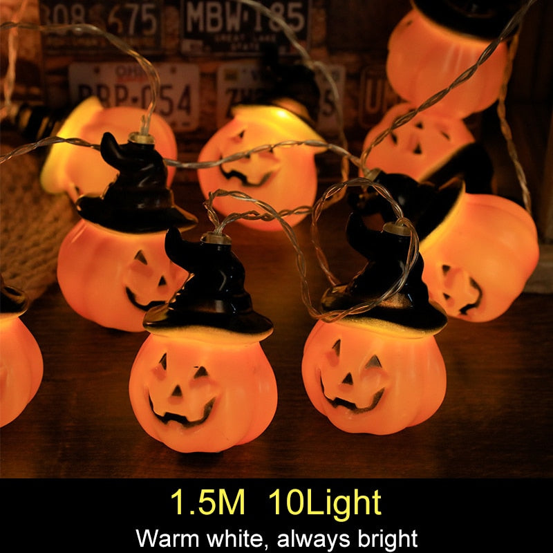 LED Halloween String Lights