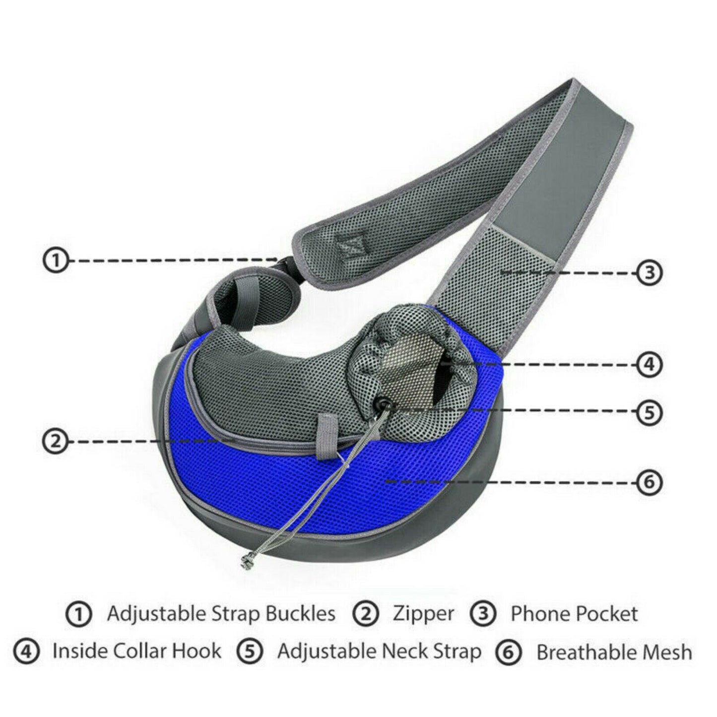 Dog Carrier Shoulder Bag