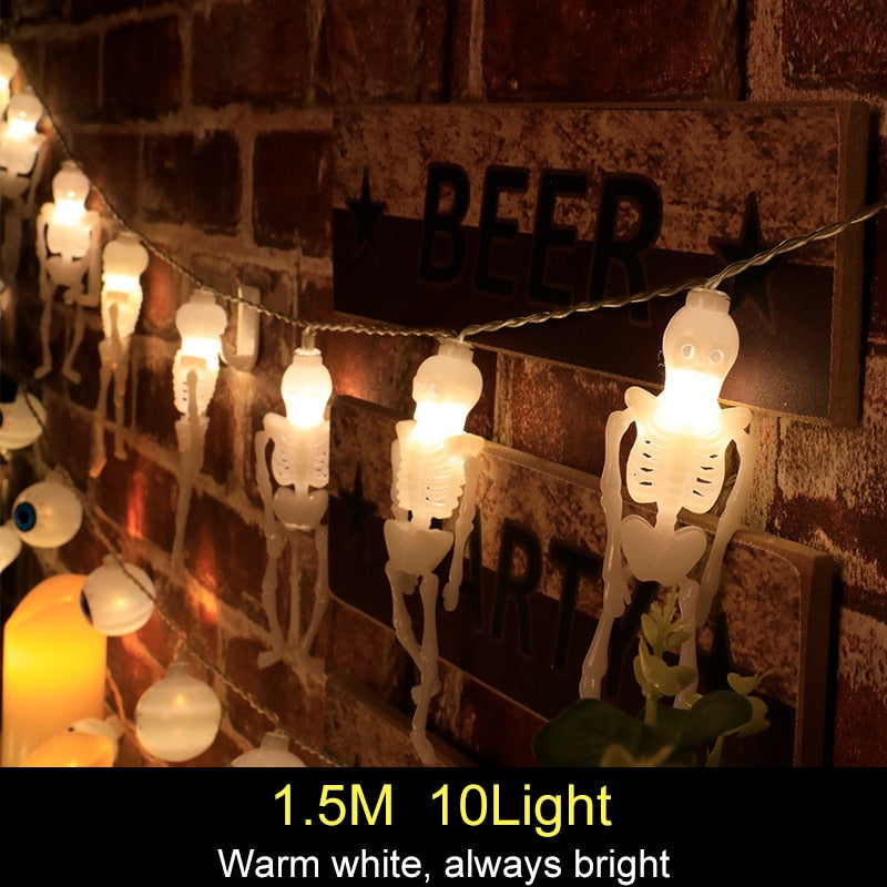 LED Halloween String Lights