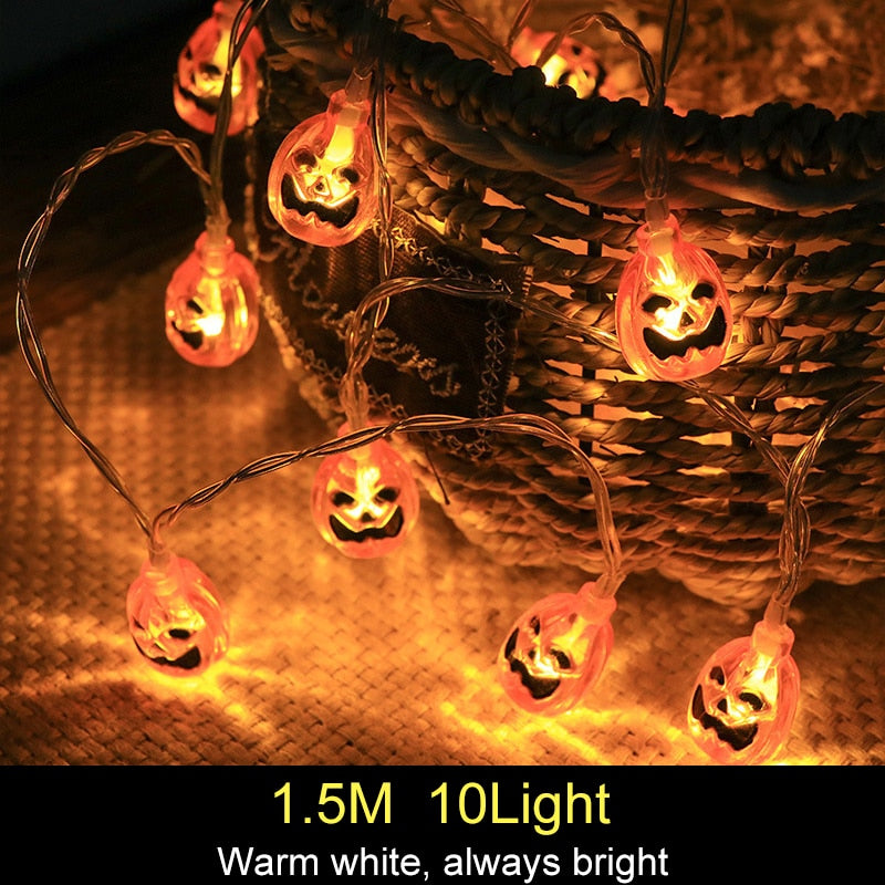 LED Halloween String Lights