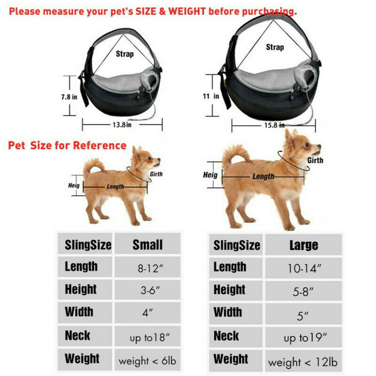 Dog Carrier Shoulder Bag